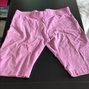 Pink Biker Shorts